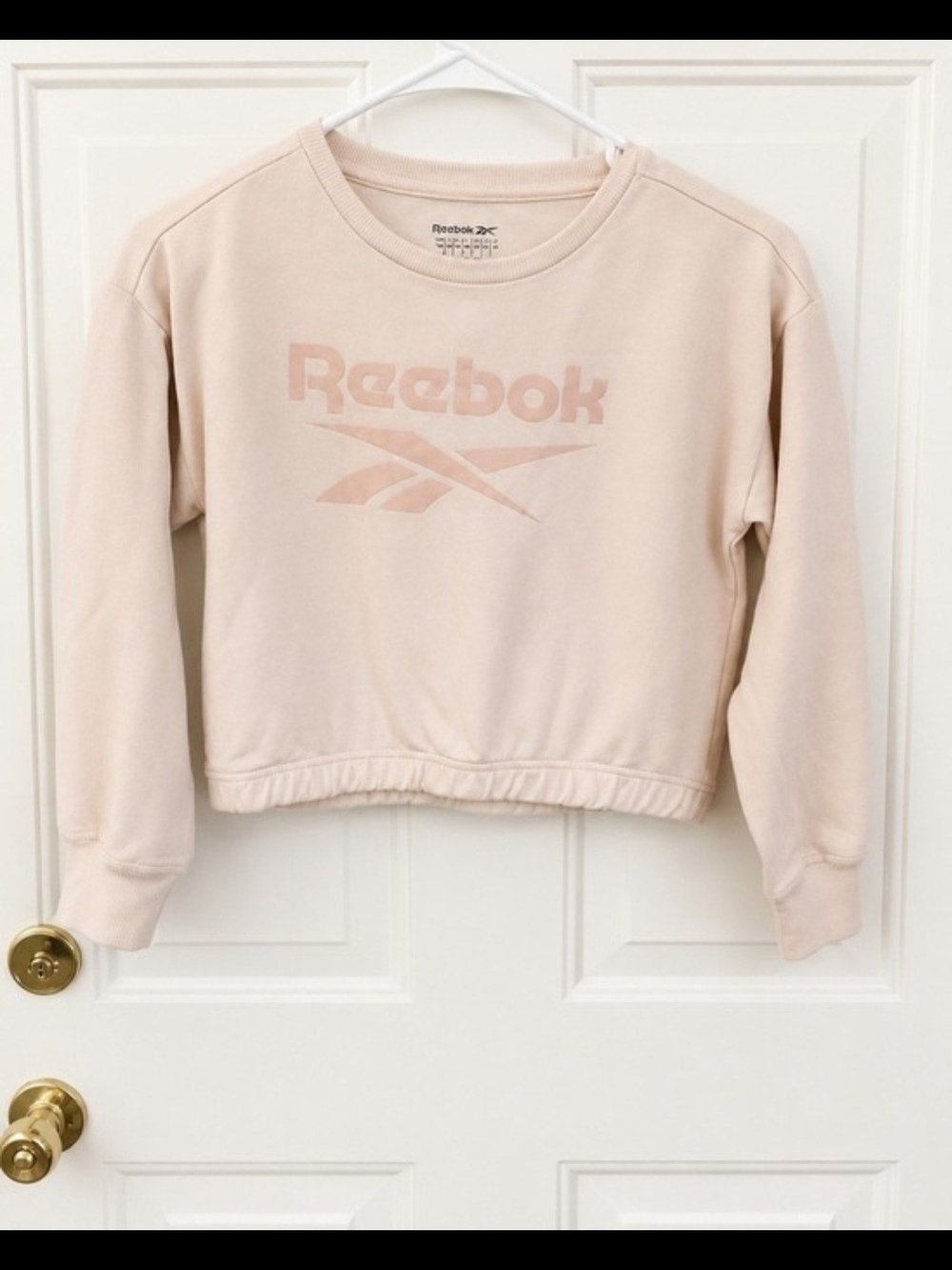 Reebok Light Pink Kids Two-Piece Lounge Sweatsuit Set Size 9/10 - Picture 3 of 8